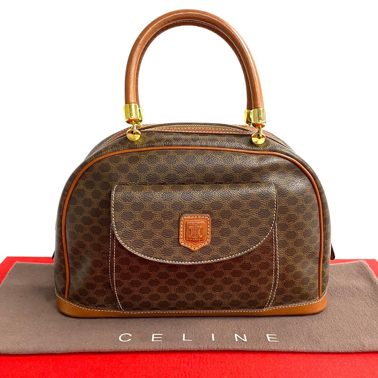 Celine Celine Handbag Brown Leather Size ONE SIZE - 1 Thumbnail