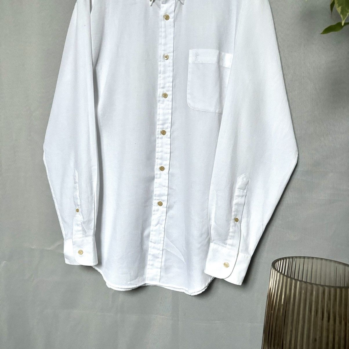 Yves Saint Laurent Yves Saint Laurent luxury shirt button up white vintage rare Size US M / EU 48-50 / 2 - 5 Thumbnail
