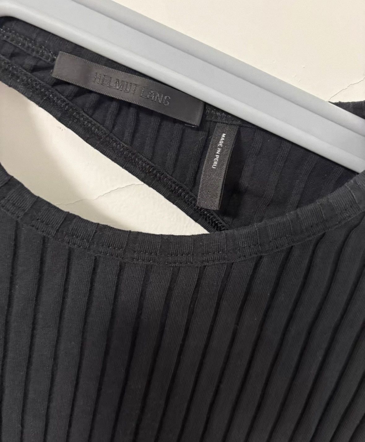Helmut Lang Helmut Lang Semi-backless irregular knitwear with long slee Size XS / US 0-2 / IT 36-38 - 3 Thumbnail