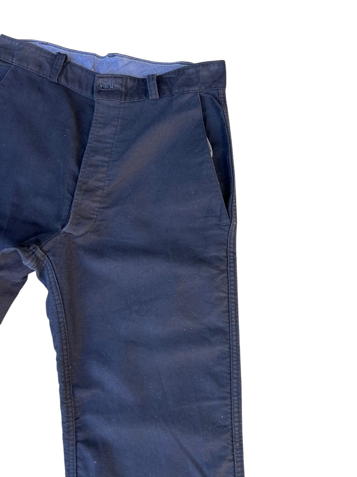 Danton × Vintage Vintage Danton France Moleskin Cotton Wide Leg Work Pant Size US 31 - 10 Thumbnail