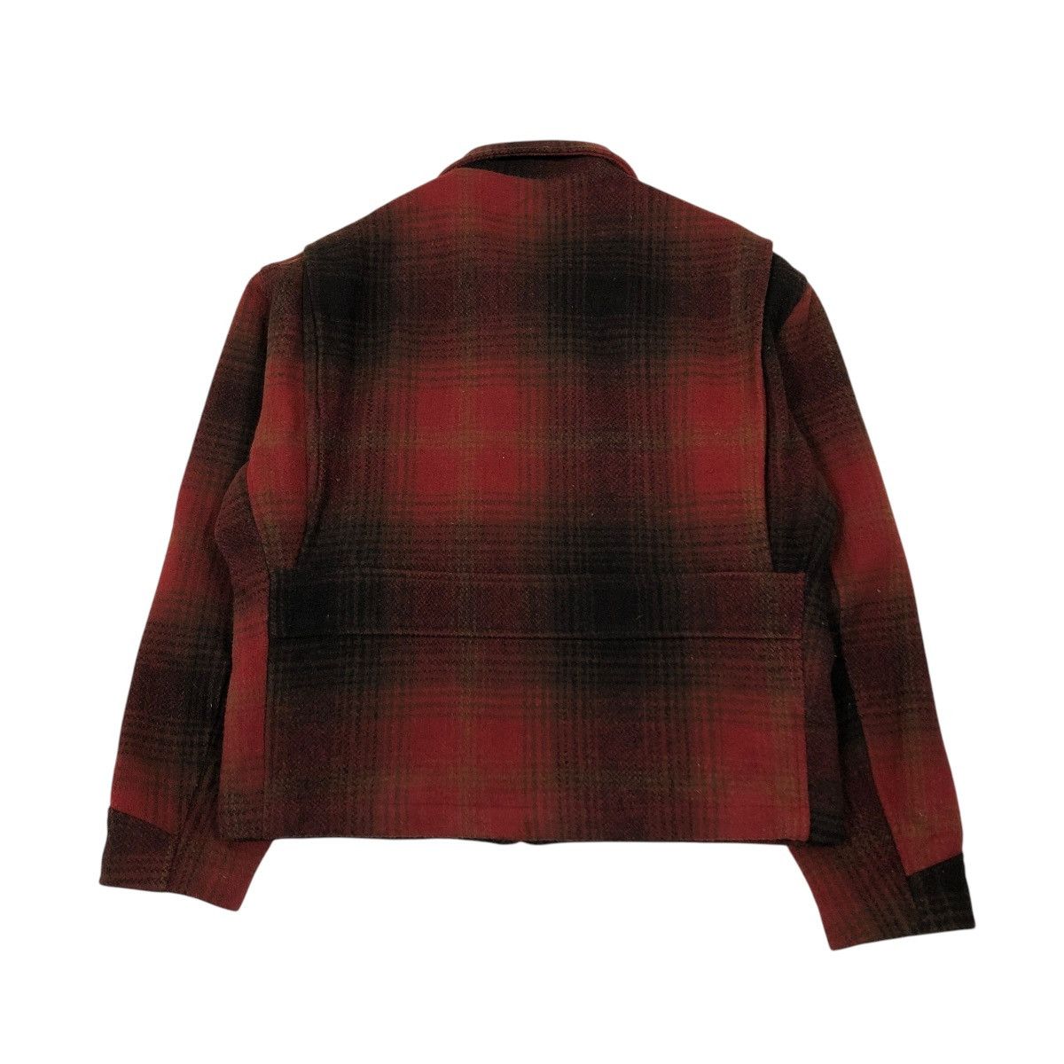 Japanese Brand 🔥VINTAGE CHORE WOOL JACKET UNIQLO TARTAN ISSEY MIYAKE Size US M / EU 48-50 / 2 - 2 Thumbnail