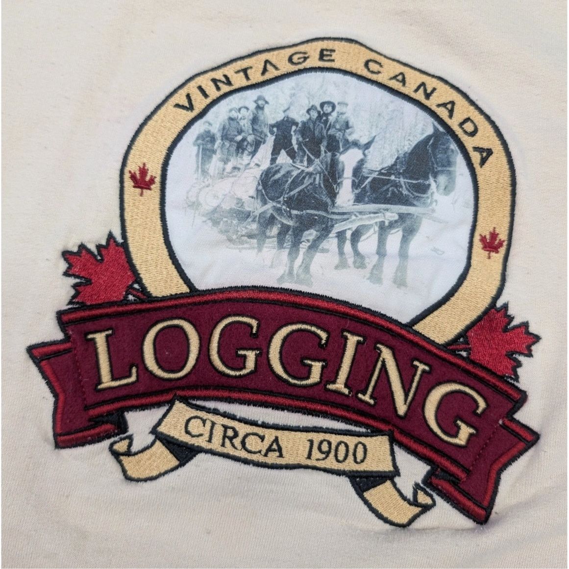 Vintage Vintage Canada Marshlands Logging Crewneck sweater Size US M / EU 48-50 / 2 - 2 Thumbnail