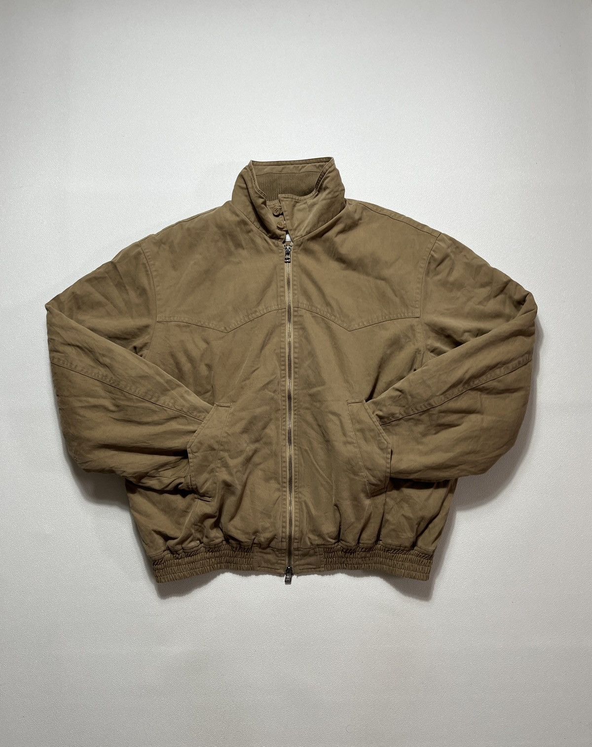 Beams Plus Art If Acts Sherpa Western Bomber Jacket Beige Size US L / EU 52-54 / 3 - 4 Thumbnail