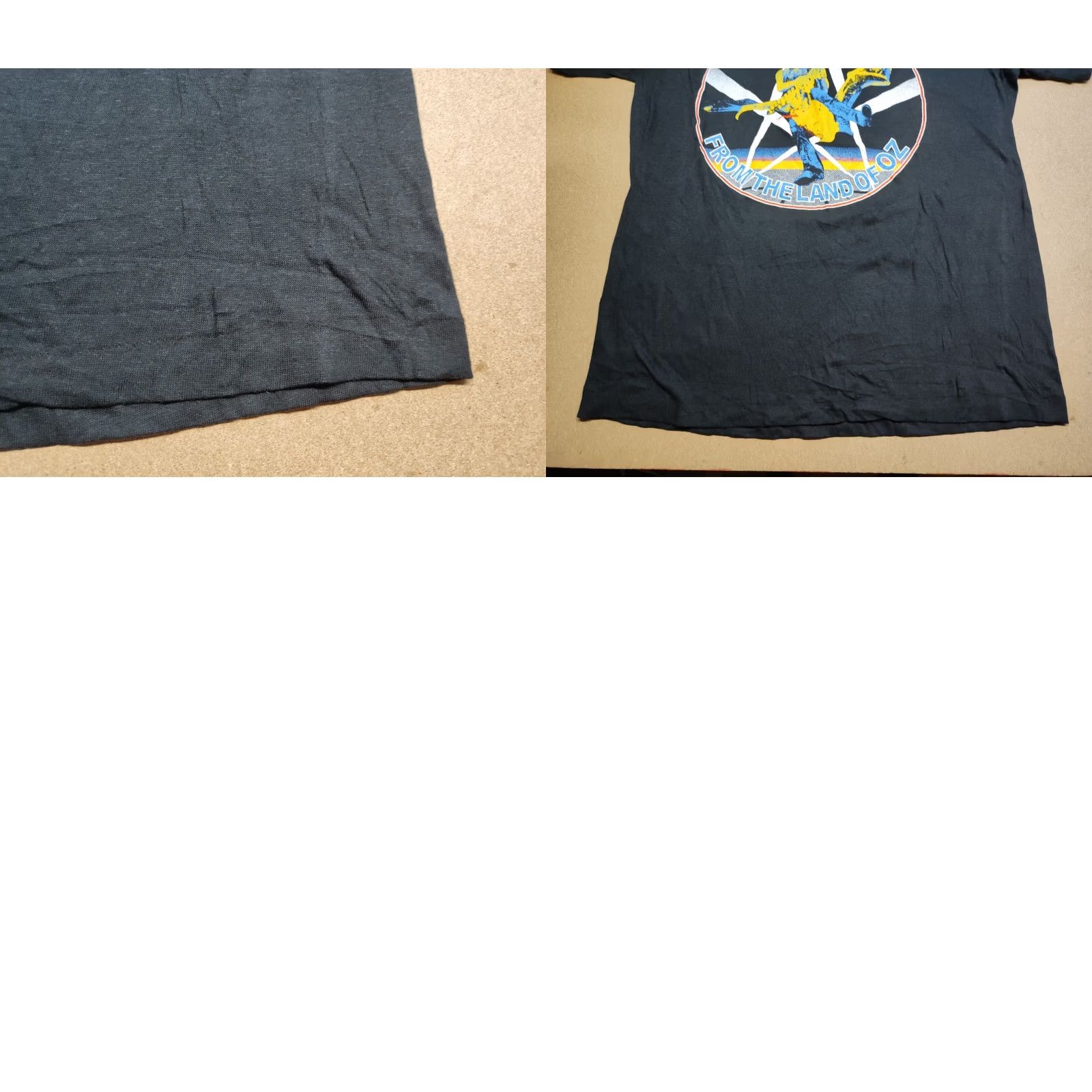 Vintage VINTAGE Ozzy Osbourne T Shirt Size M Randy Rhoads A Tribute Original Promo Shirt Mens Black Cotton Embroidered Short Sleeve 1987 Promo Size US M / EU 48-50 / 2 - 11 Thumbnail