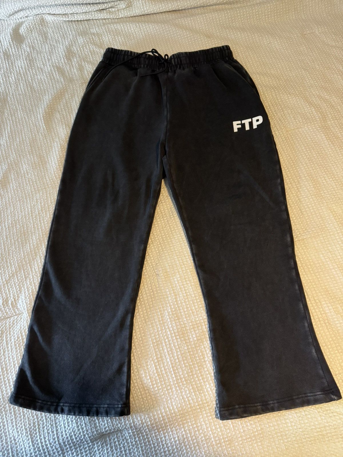 Fuck The Population FTP Overdyed Logo Sweatpants Size US 32 / EU 48 - 3 Thumbnail