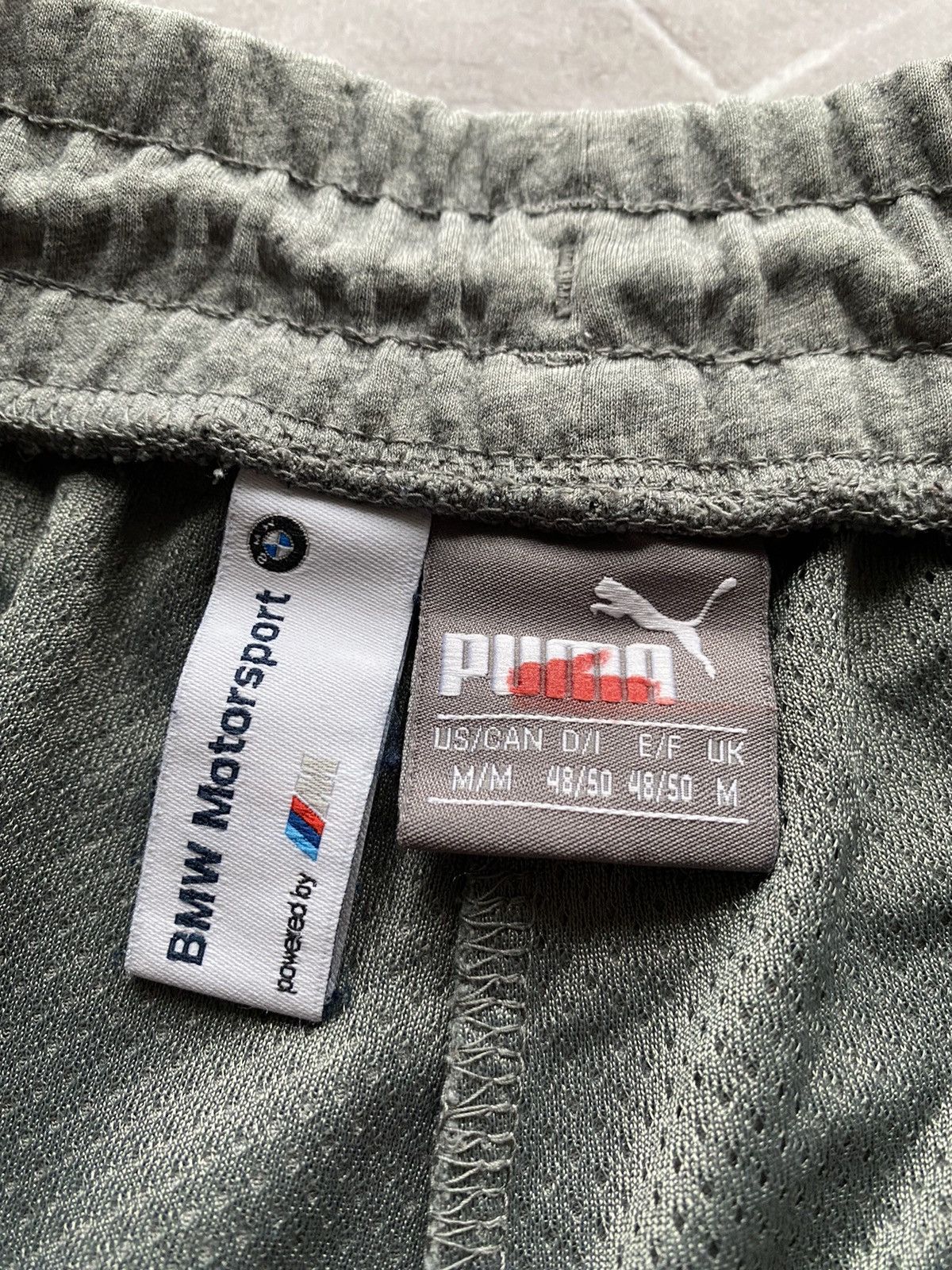 BMW × Puma Puma & BMW Motorsport Shorts Gray Size M Size US 31 - 9 Thumbnail