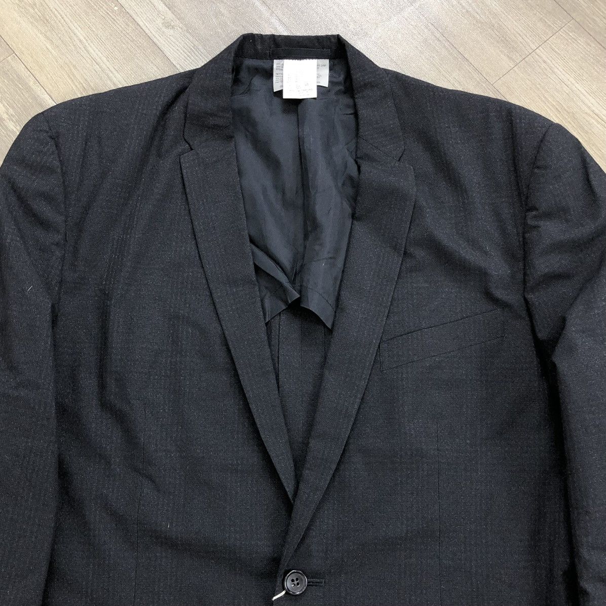 Comme des Garcons × Comme des Garcons Homme Plus AW91 Runaway Comme Des Garcons Homme Plus CDG Blazers Jacket Size 42S - 2 Thumbnail