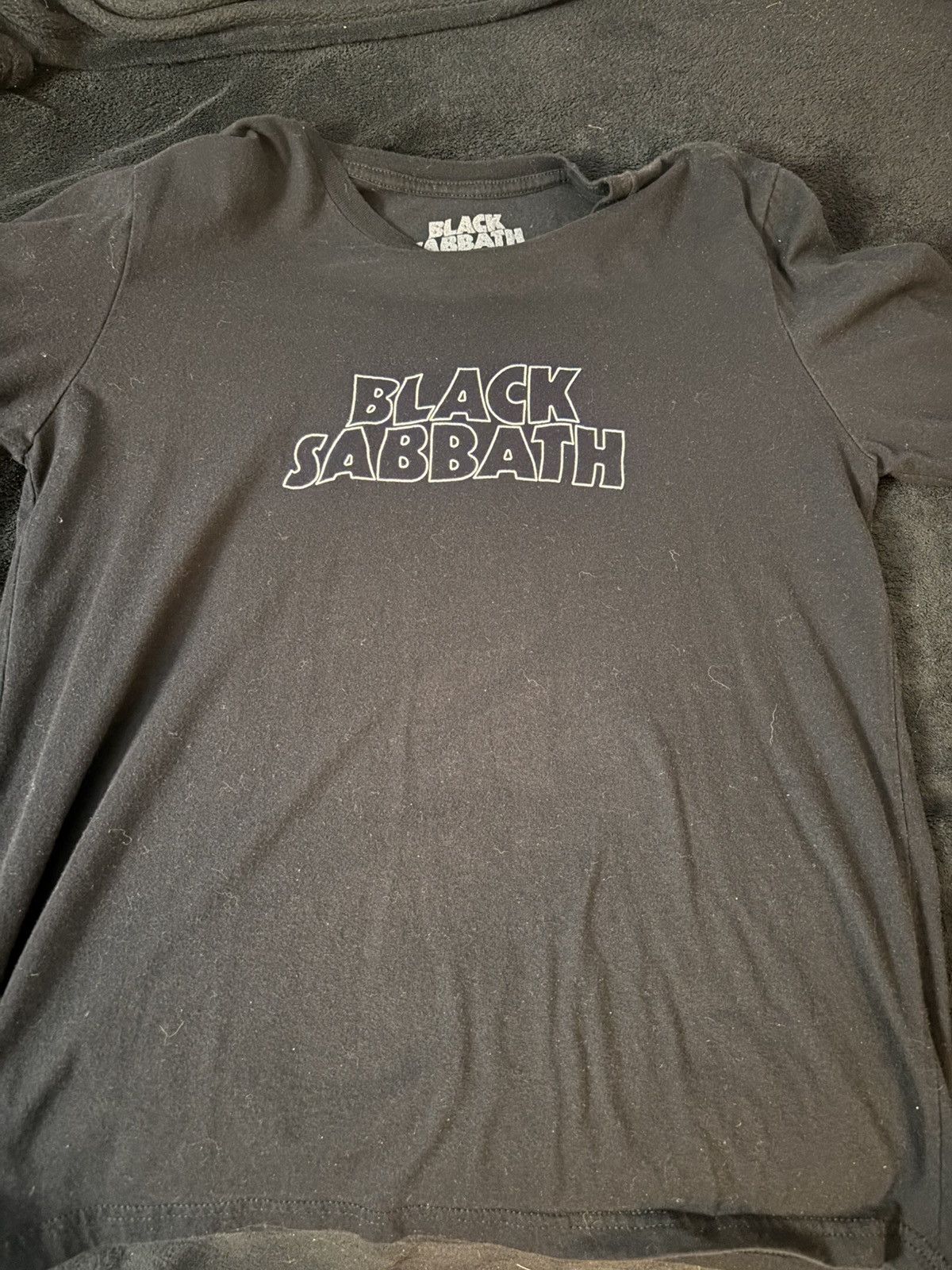 Black Sabbath Henry Logo Long Sleeve Shirt Size US M / EU 48-50 / 2 - 2 Thumbnail