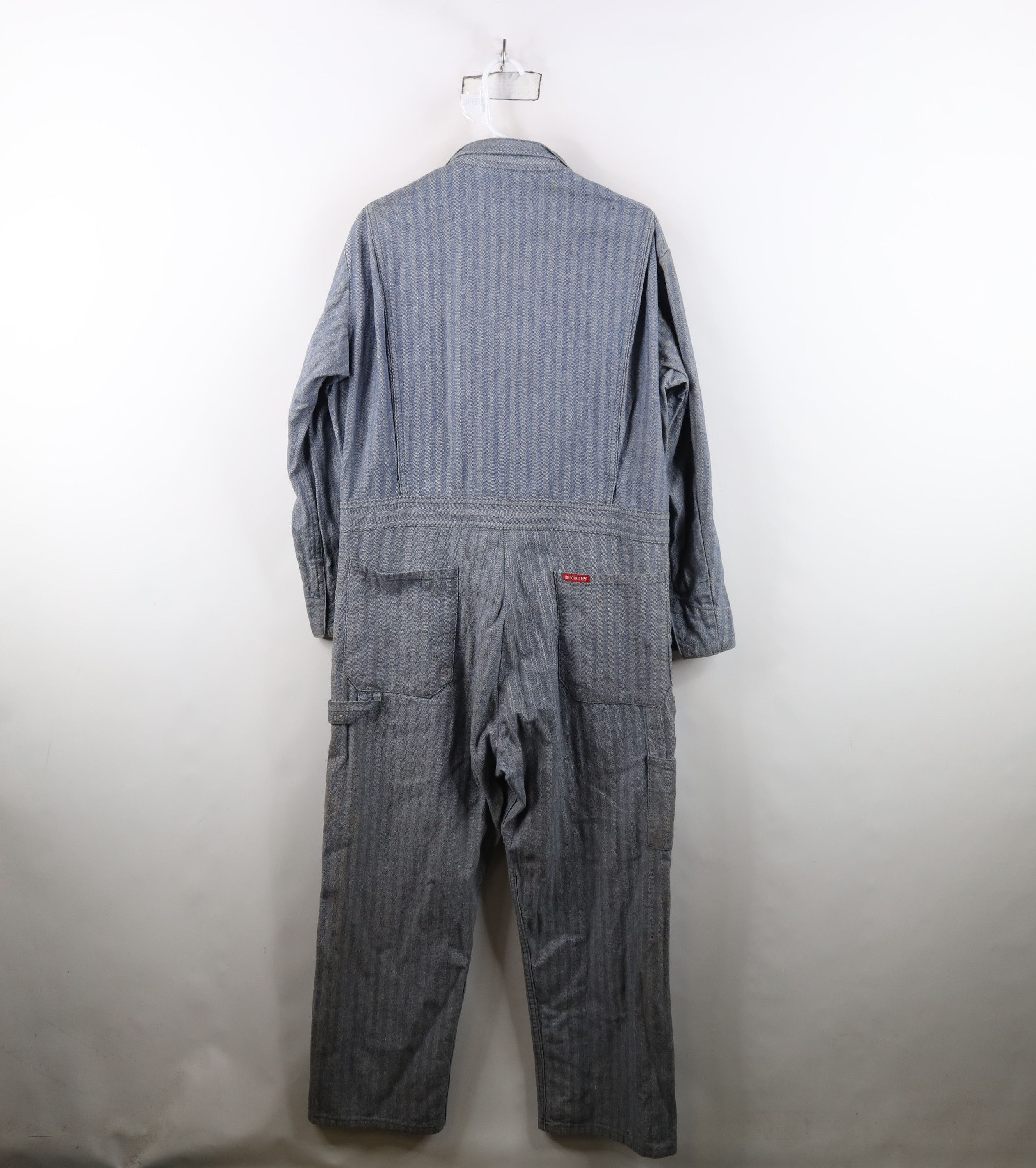 Dickies Vintage 70s Dickies HBT Herringbone Twill Coveralls Size US 38 / EU 54 - 16 Thumbnail