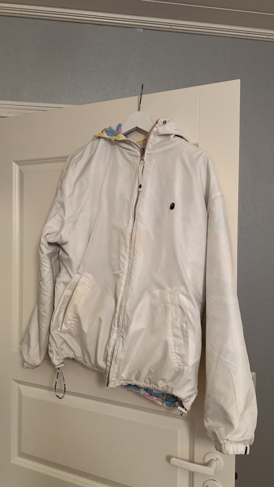 Bape × Nigo Early 2000’s Bape Cotton Candy Reversible Hoodie Jacket Size US M / EU 48-50 / 2 - 2 Thumbnail