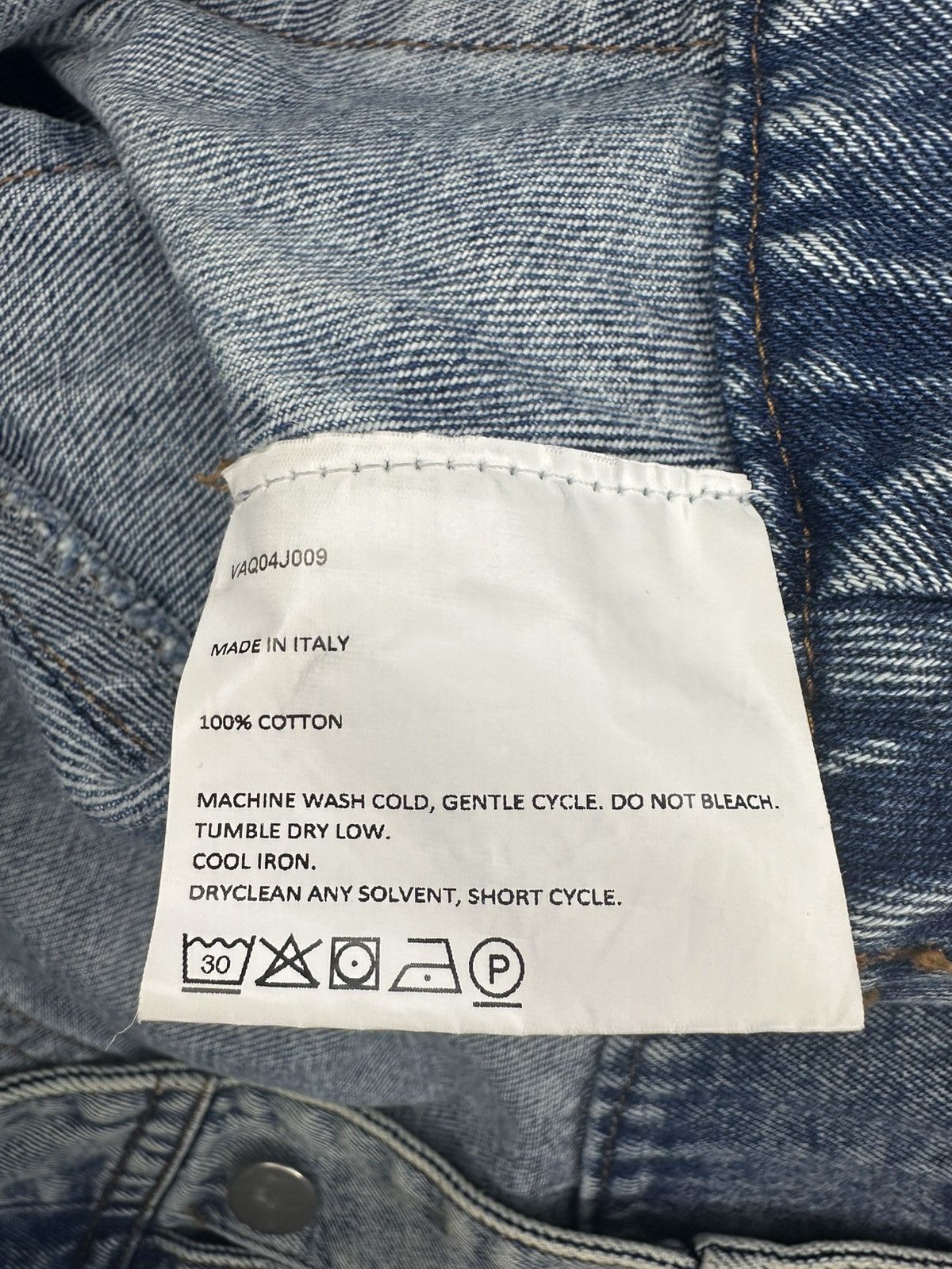 Vaquera Vaquera cropped denim jacket Size M / US 6-8 / IT 42-44 - 7 Thumbnail
