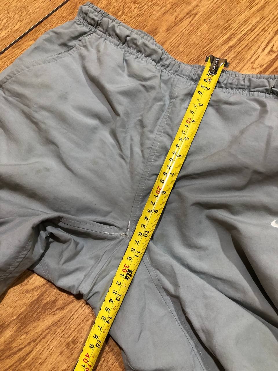 Nike Nike nylon Basic swoosh baggy fit 00s 90s y2k sweatpants Size US 30 / EU 46 - 11 Thumbnail