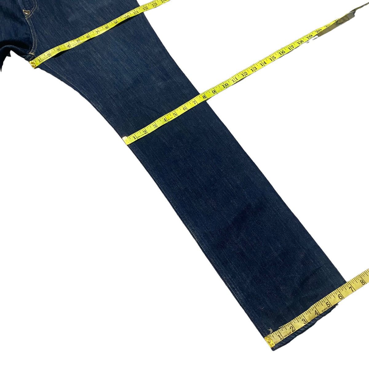 Kapital Kapital No.2 Denim Drop Crotch Jeans Buckle Back Size US 33 - 24 Thumbnail