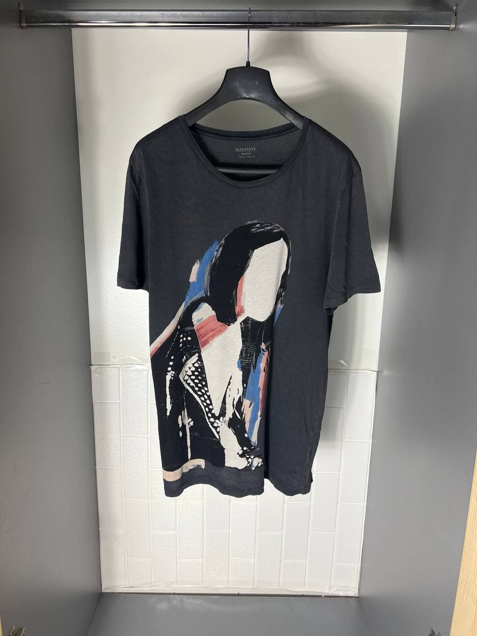 Allsaints VINTAGE ALLSAINTS CASUAL DESIGNER T-SHIRT CLASSIC Y2K 90s Size US M / EU 48-50 / 2 - 1 Thumbnail