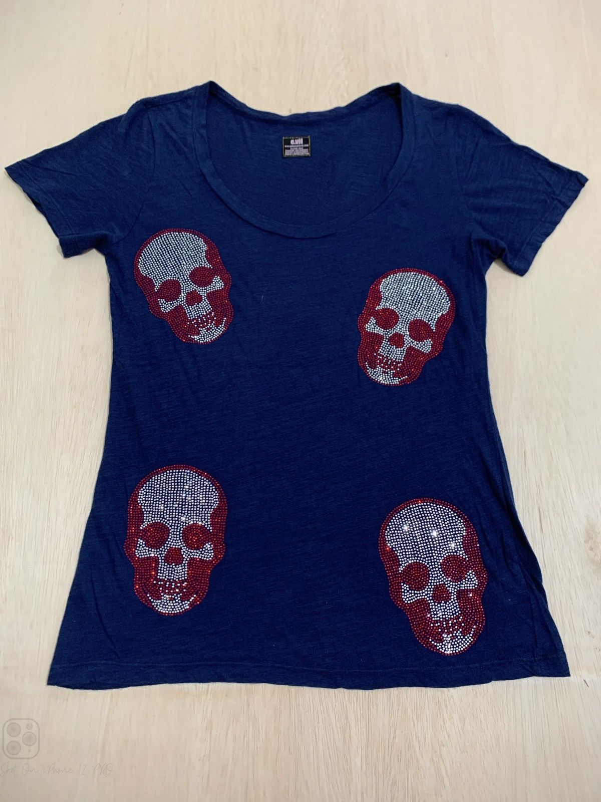 Hysteric Glamour × Japanese Brand Queen of evil Skull Ifsixwasnine Punk style Tshirt Size US M / EU 48-50 / 2 - 1 Thumbnail