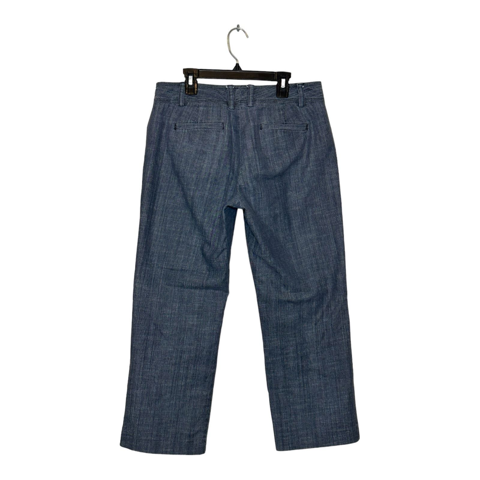 J.Crew J. Crew gray straight legs crop stretch jeans size 6 Size 33" - 5 Thumbnail