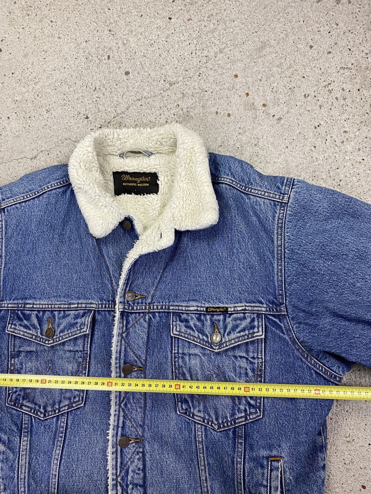 Wrangler Wrangler western sherpa lining denim jacket vintage Size US L / EU 52-54 / 3 - 18 Thumbnail