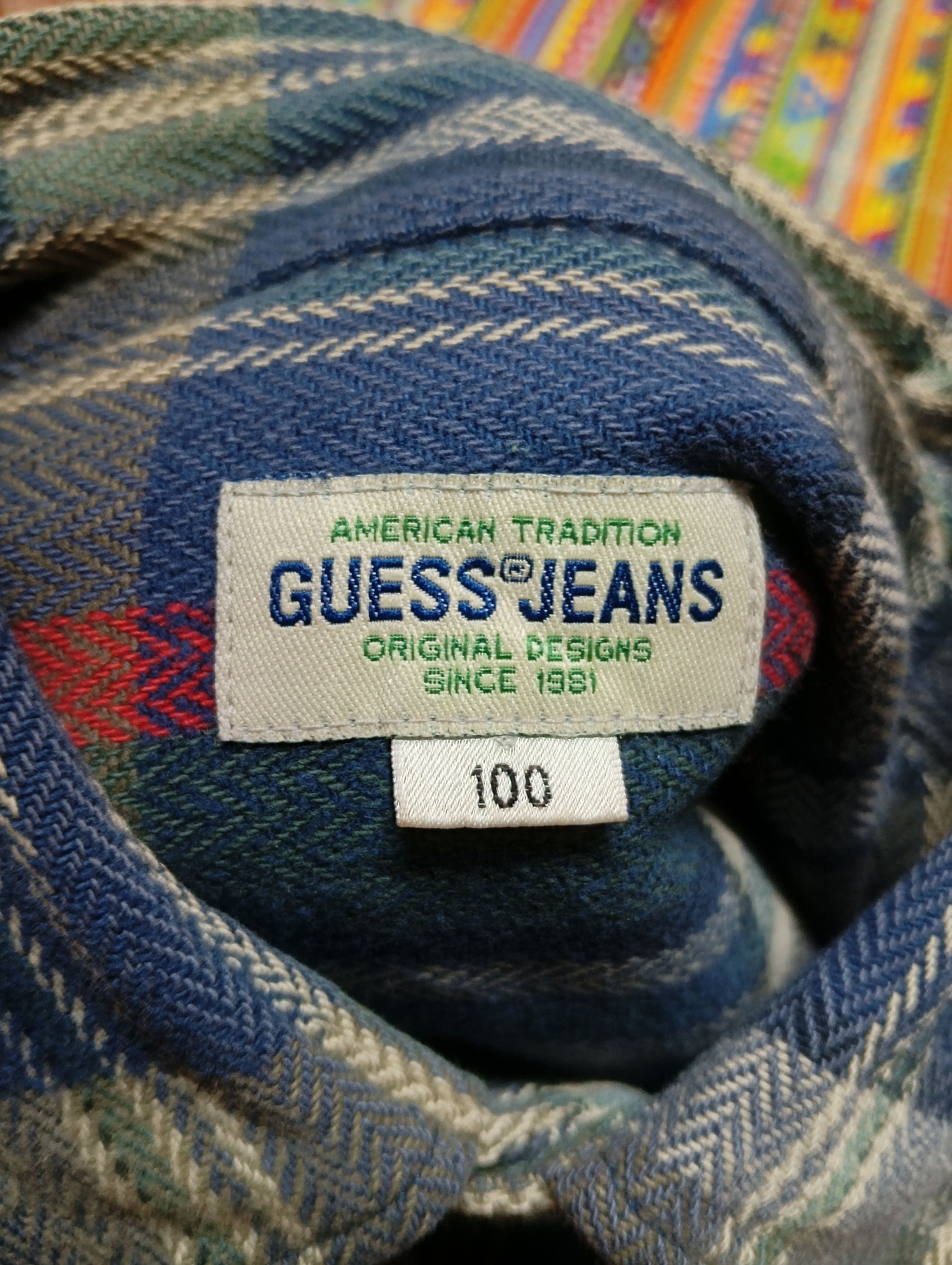 Guess × Vintage vintage Guess flannel Size US L / EU 52-54 / 3 - 5 Thumbnail
