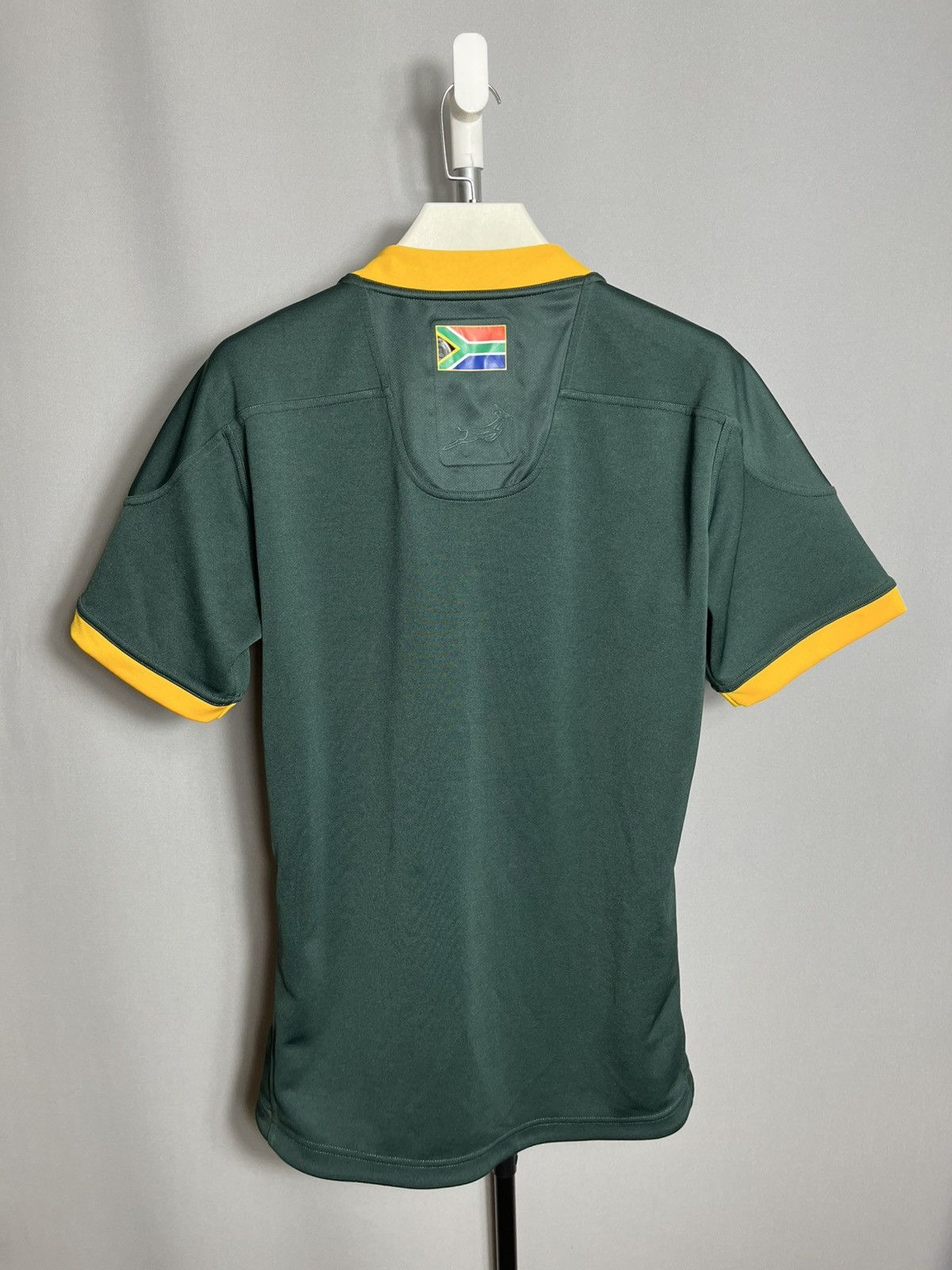 Asics SOUTH AFRICA 2014 2015 RUGBY SHIRT JERSEY PLAYER ISSUE ASICS Size US XL / EU 56 / 4 - 8 Thumbnail