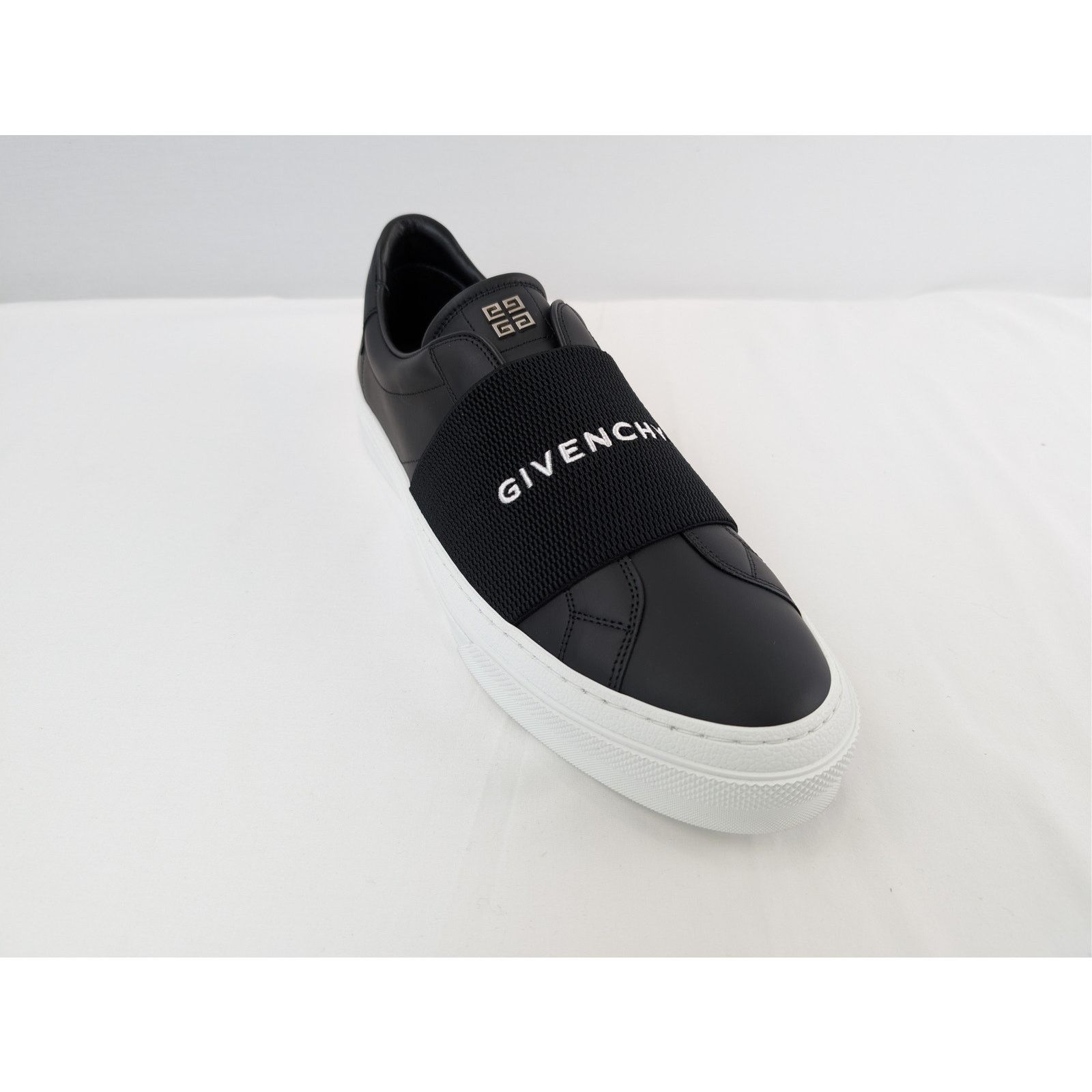 Givenchy o1rshd1 100% Calf Leather City Sport Sneakers in Black Size US 14 / EU 47 - 3 Thumbnail