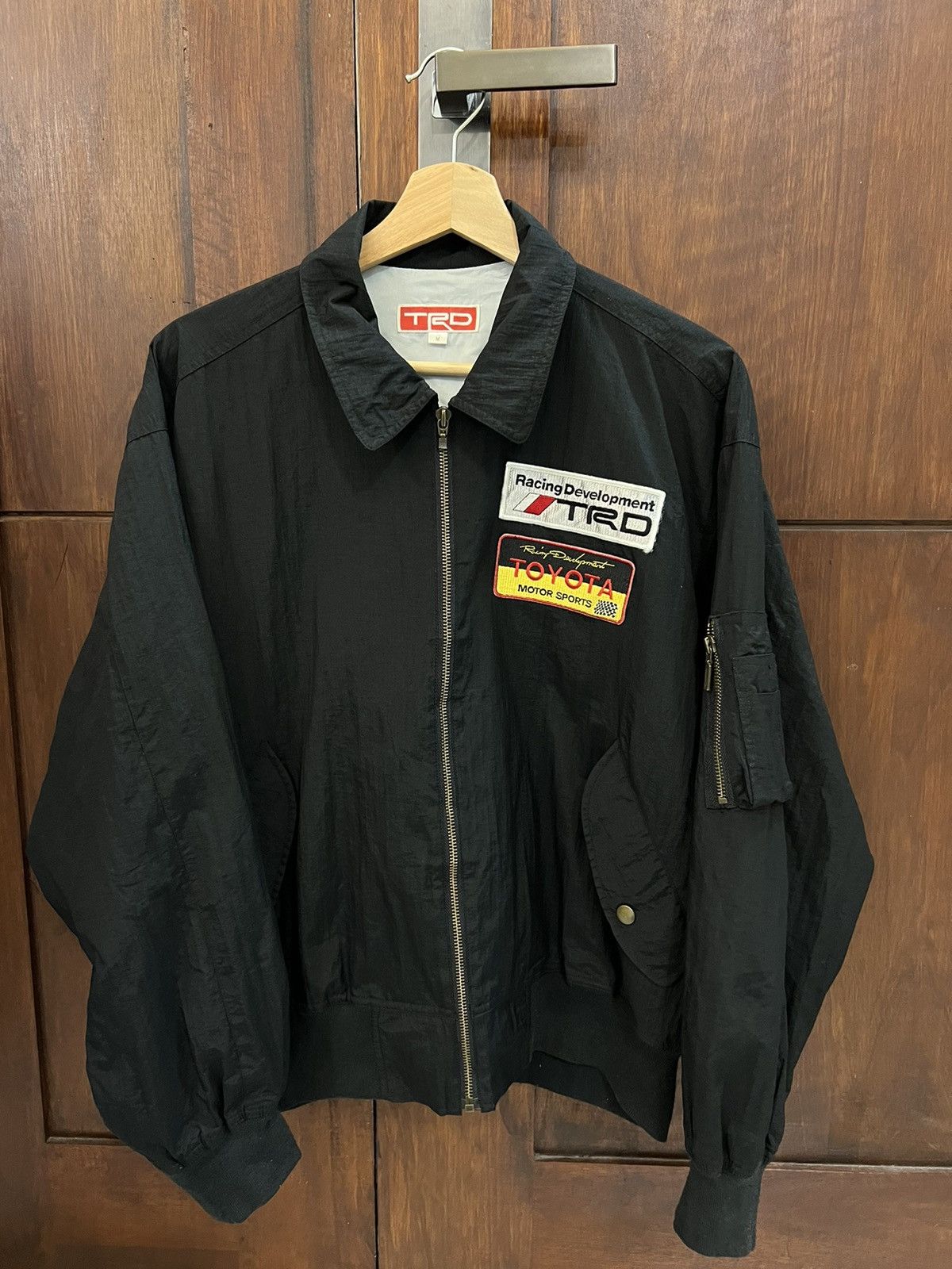 Vintage Toyota TRD Motorsports Racing Bomber Jacket Size US M / EU 48-50 / 2 - 2 Thumbnail