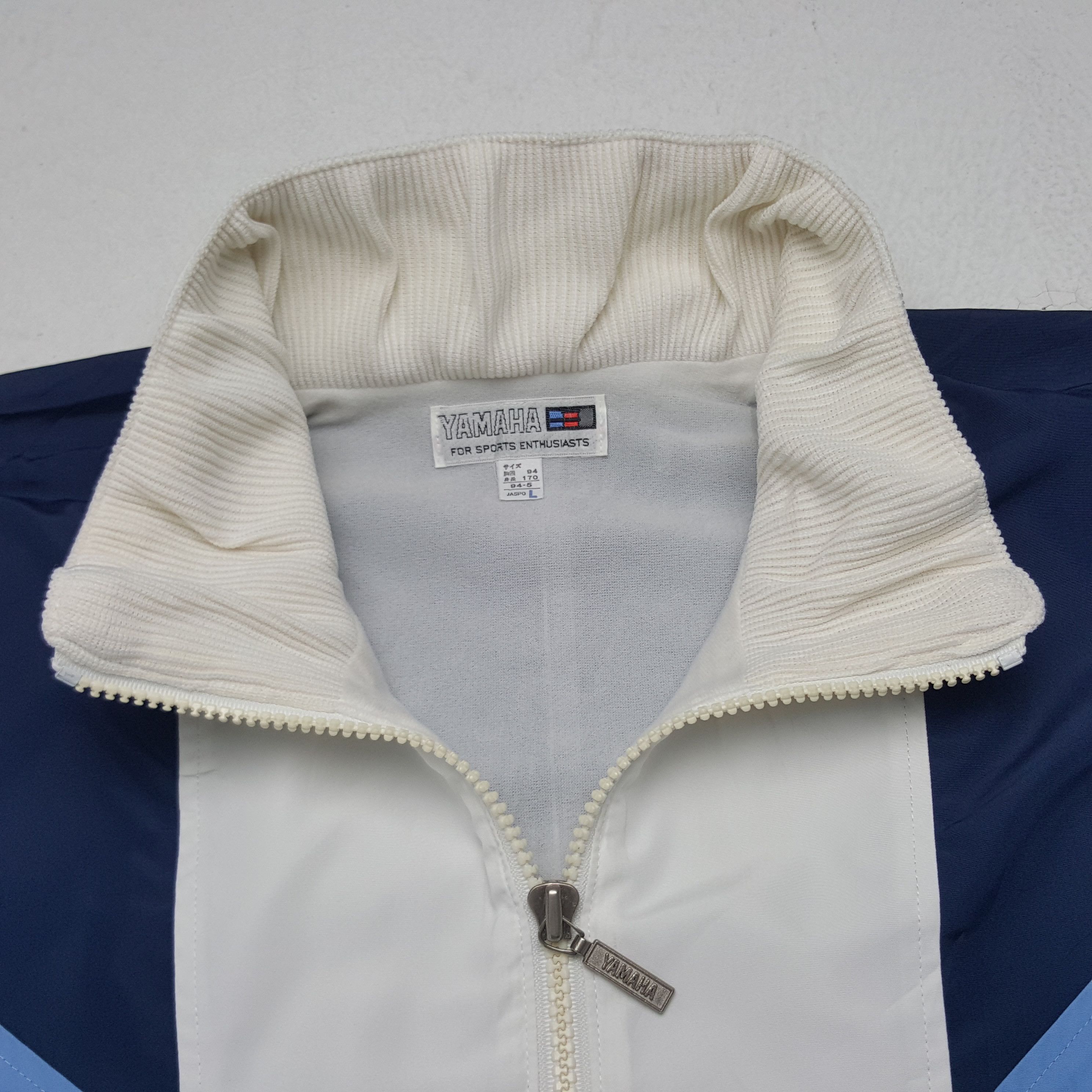 Vintage × Yamaha Vintage Yamaha Sport Windbreaker Jacket Size US XL / EU 56 / 4 - 4 Thumbnail