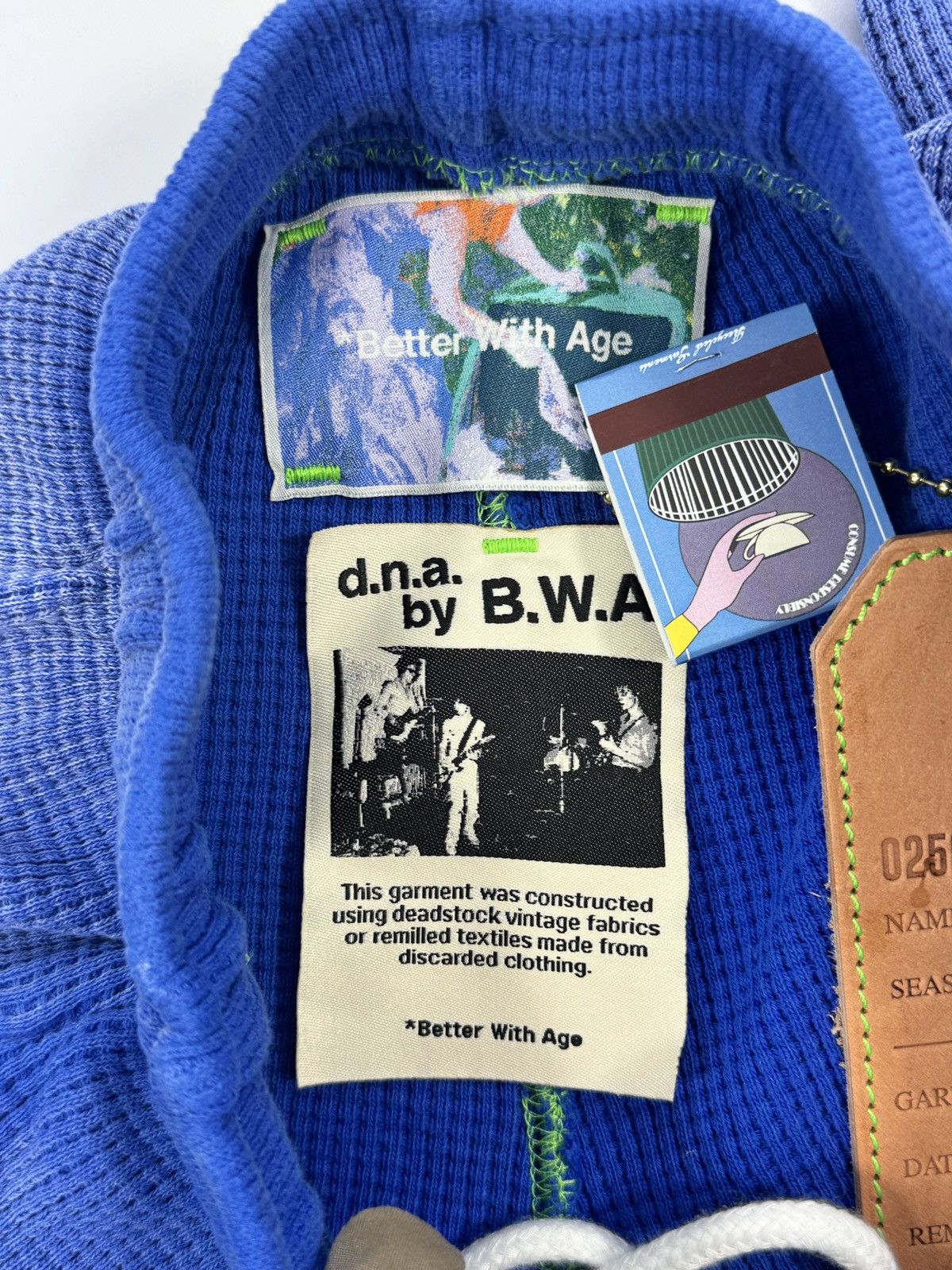 Better With Age RICKY PATCH WORK WAFFLE SWEATPANTS Size US 36 / EU 52 - 4 Thumbnail