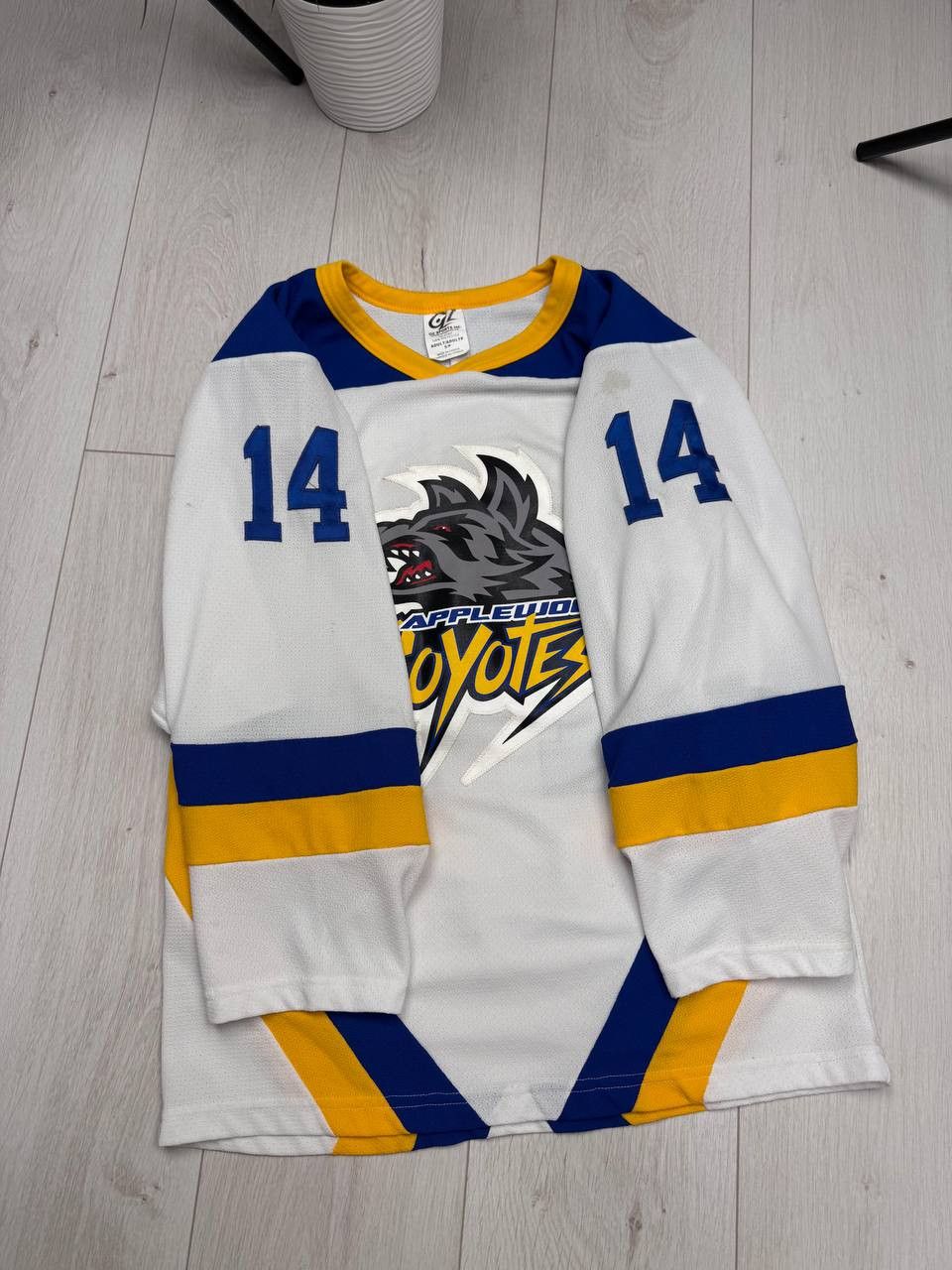 NHL RARE Applewood Coyotes #14 HUBER HC hockey jersey vintage Size US S / EU 44-46 / 1 - 5 Thumbnail