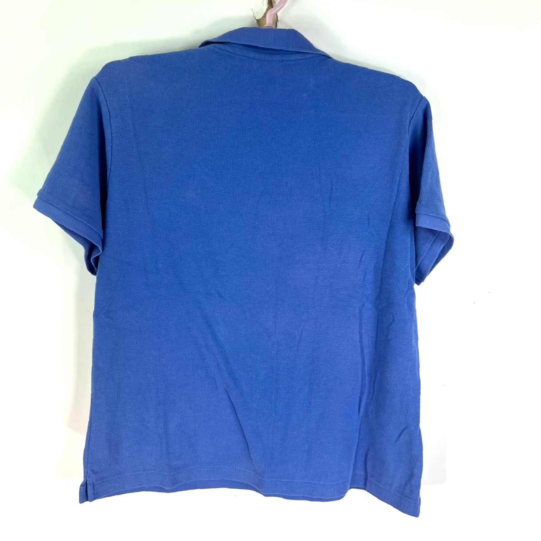 Nike Nike Polo Shirt Womens XL Blue Short Sleeve Size XL / US 12-14 / IT 48-50 - 6 Thumbnail