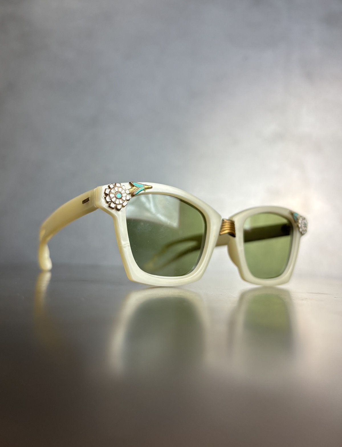 Other × Vintage 1950s Sunglasses True Vintage Jewelled Western Turanette MCM Size ONE SIZE - 22 Thumbnail
