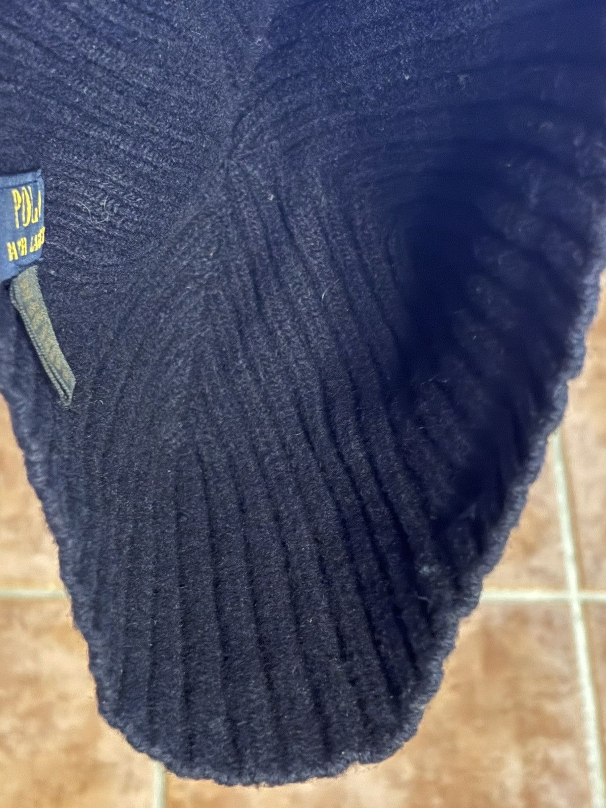 Polo Ralph Lauren Vintage Polo Ralph Lauren RL67 Flag Blue 80% Wool Knit cap Size ONE SIZE - 8 Thumbnail