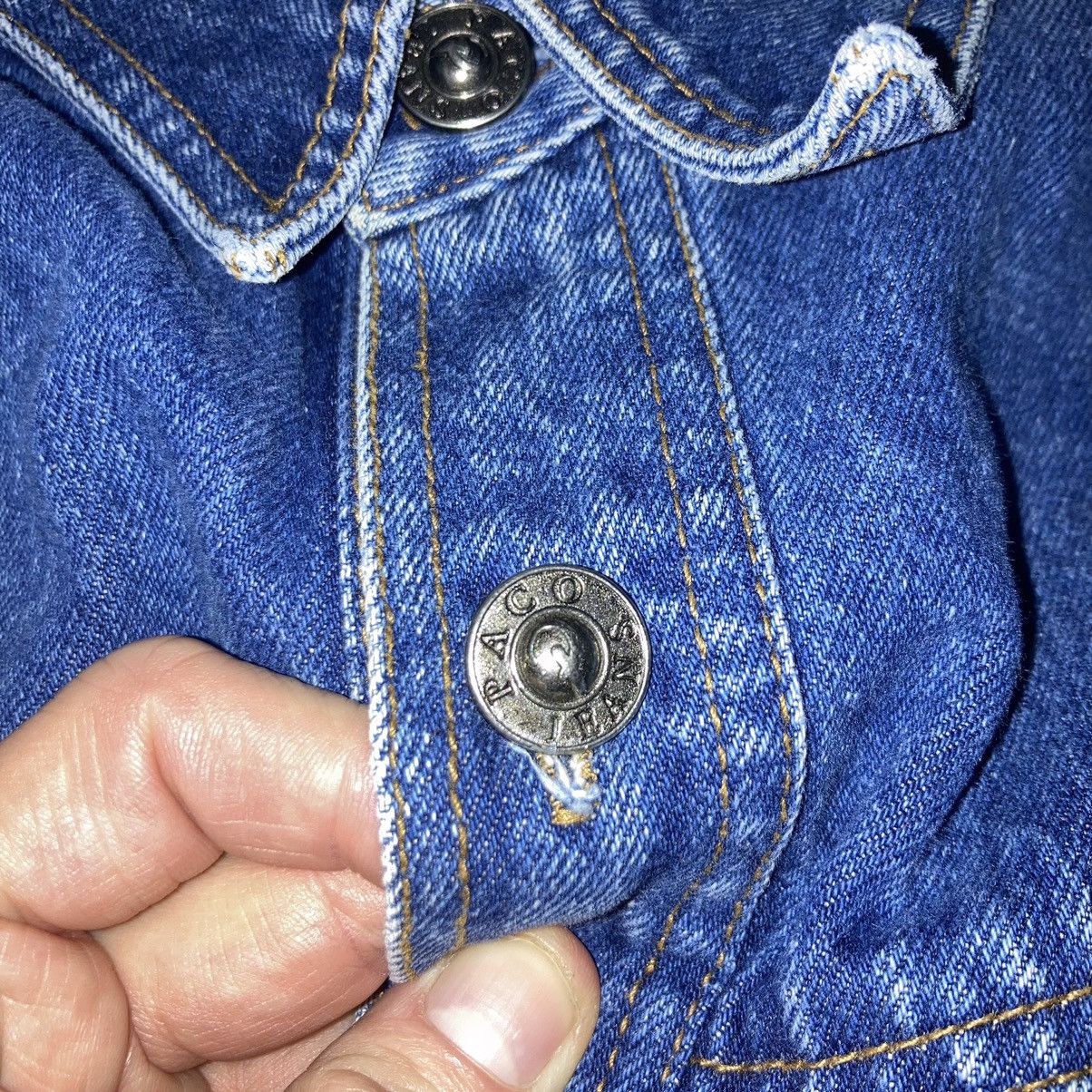 Vintage VTG 90s PACO JEANS Denim Jacket RARE Size US XL / EU 56 / 4 - 6 Thumbnail