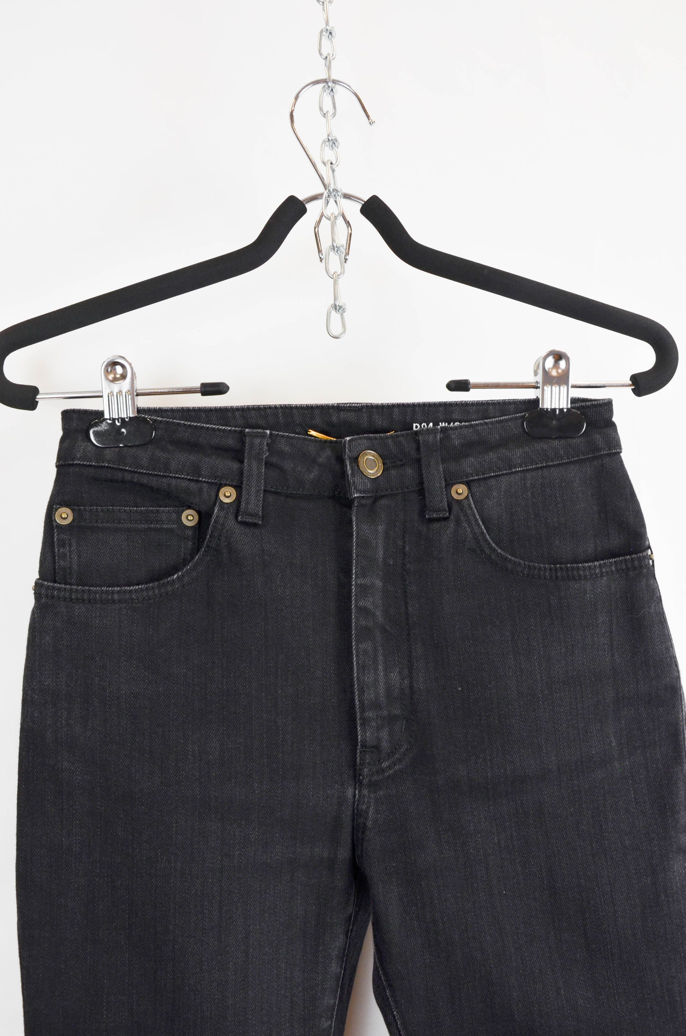 Saint Laurent Paris D04 Skinny Jeans Black - Size 28