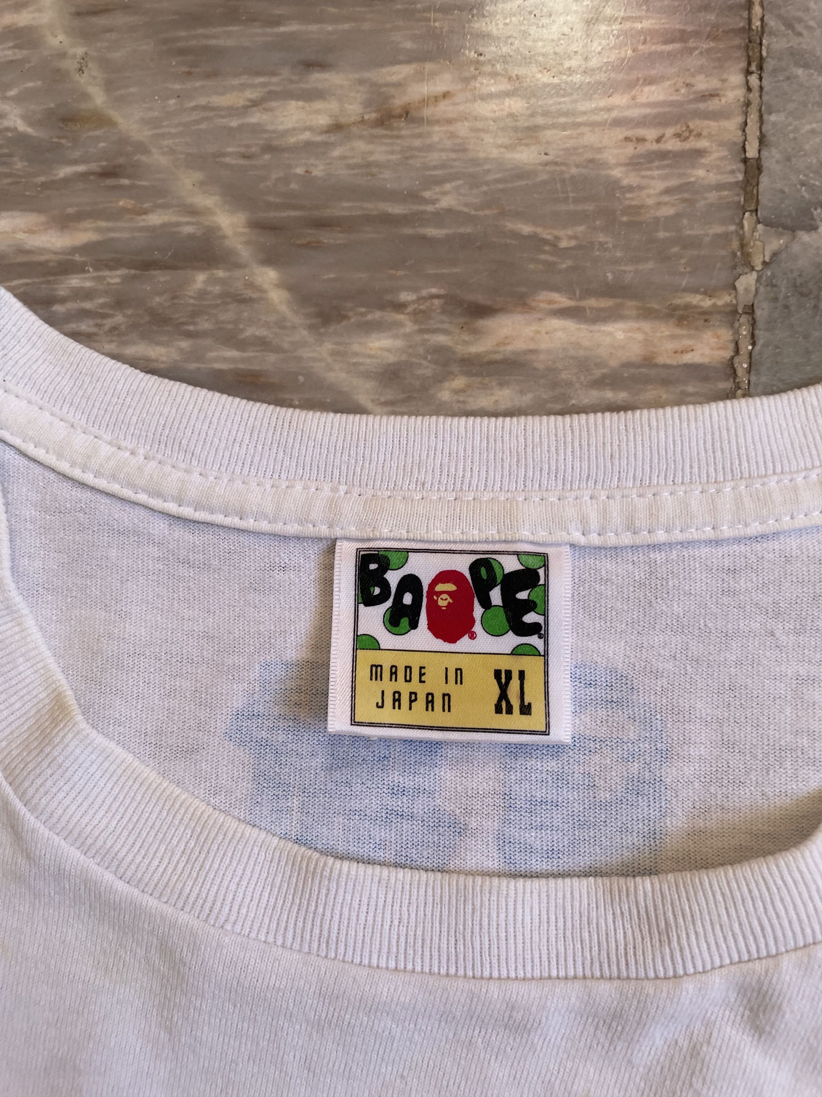 Bape × Nigo × Undefeated Bape x Undefeated Surfing Ape Tee Size US L / EU 52-54 / 3 - 7 Thumbnail