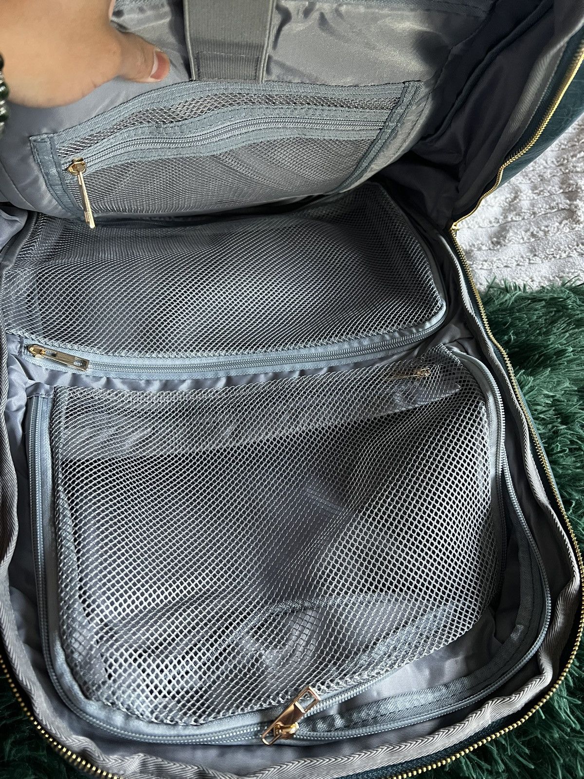 Leather Sole Premise Sneaker Backpack