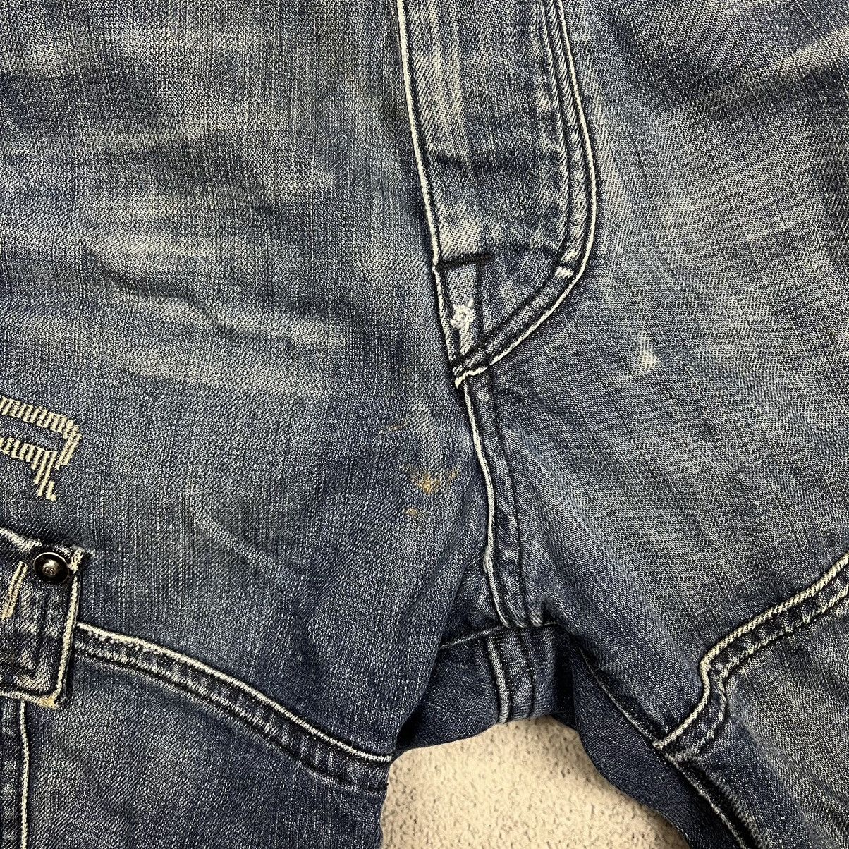 G-Star Dirty G Star Raw Distressed faded MULTI POCKET BAGGY PANTS Size US 33 - 20 Thumbnail