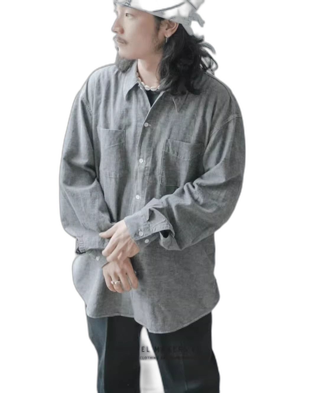 PHIGVEL MAKERS & Co. PHIGVEL MAKERS Workaday Chambray Shirt Size US L / EU 52-54 / 3 - 1 Thumbnail