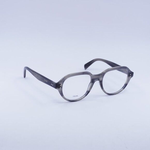 Celine Celine CL50145I 005 Eyeglasses Crystal Black and Grey 52mm Size ONE SIZE - 3 Thumbnail