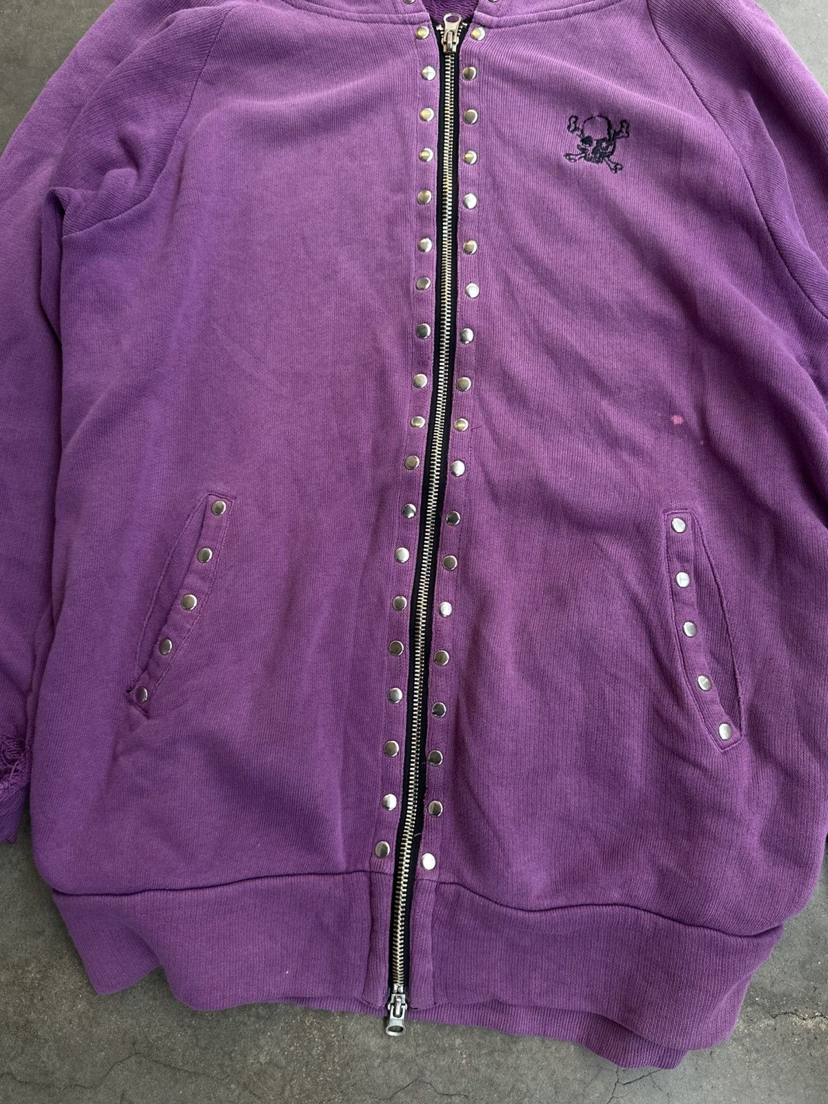 20471120 Algonquins Seditionaries Studded Distressed Hoodie Size US M / EU 48-50 / 2 - 5 Thumbnail