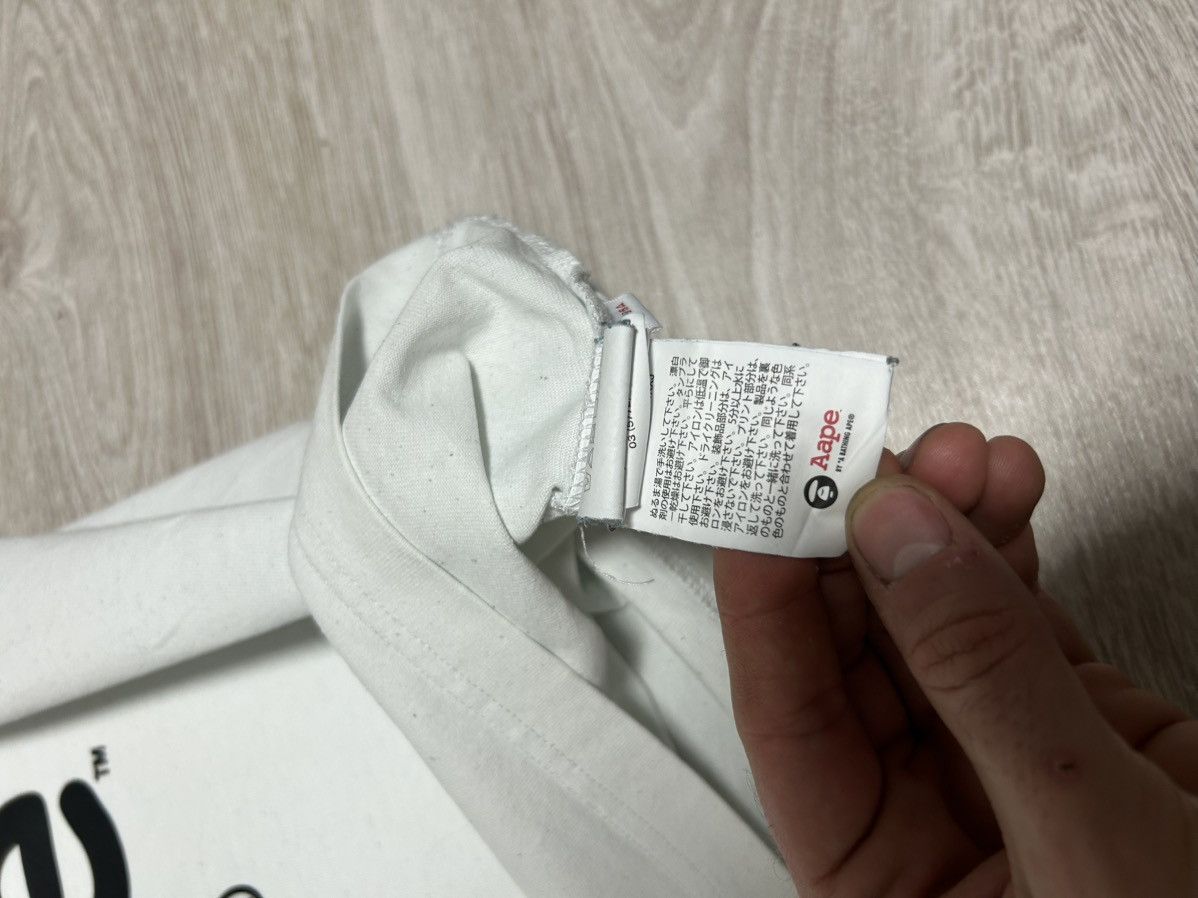 Aape Aape T shirt big logo Monkey by BAPE size L Size US L / EU 52-54 / 3 - 14 Thumbnail