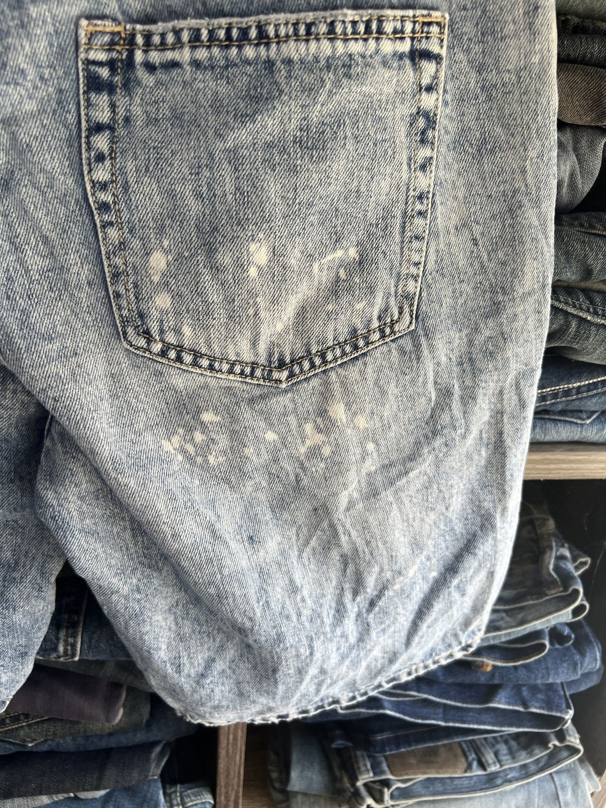 Reason 🔥Reason Patches Cropped Distressed Denim Size US 32 / EU 48 - 12 Thumbnail