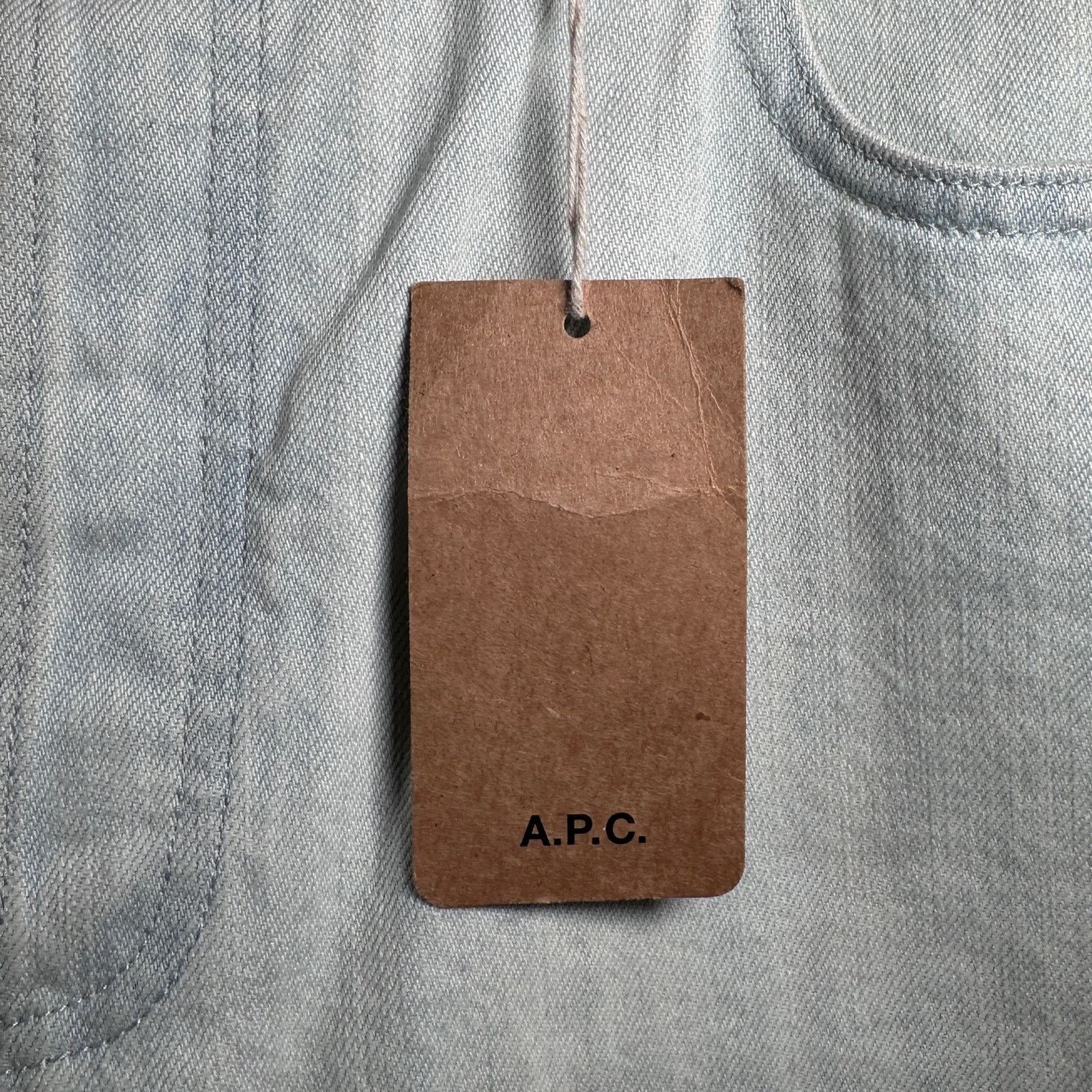A.P.C. Low Standard Bleached Slim Straight Denim Size US 38 / EU 54 - 4 Thumbnail