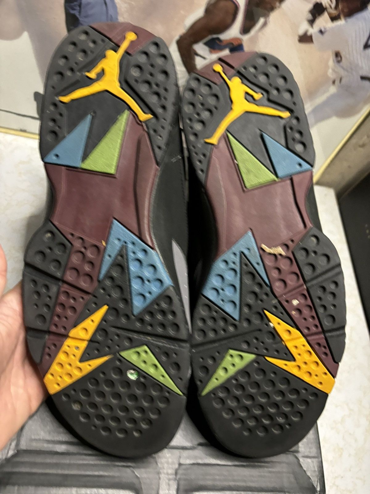 Jordan Brand Air Jordan 7 Retro 2015 Bordeaux 2015 Size US 10.5 / EU 43-44 - 5 Thumbnail
