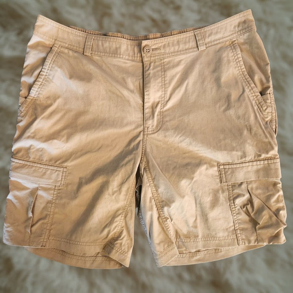 Vintage REI Co-Op Shorts Mens 38 9" Tan Cargo Outdoors Hiking Performance Size US 38 / EU 54 - 1 Thumbnail