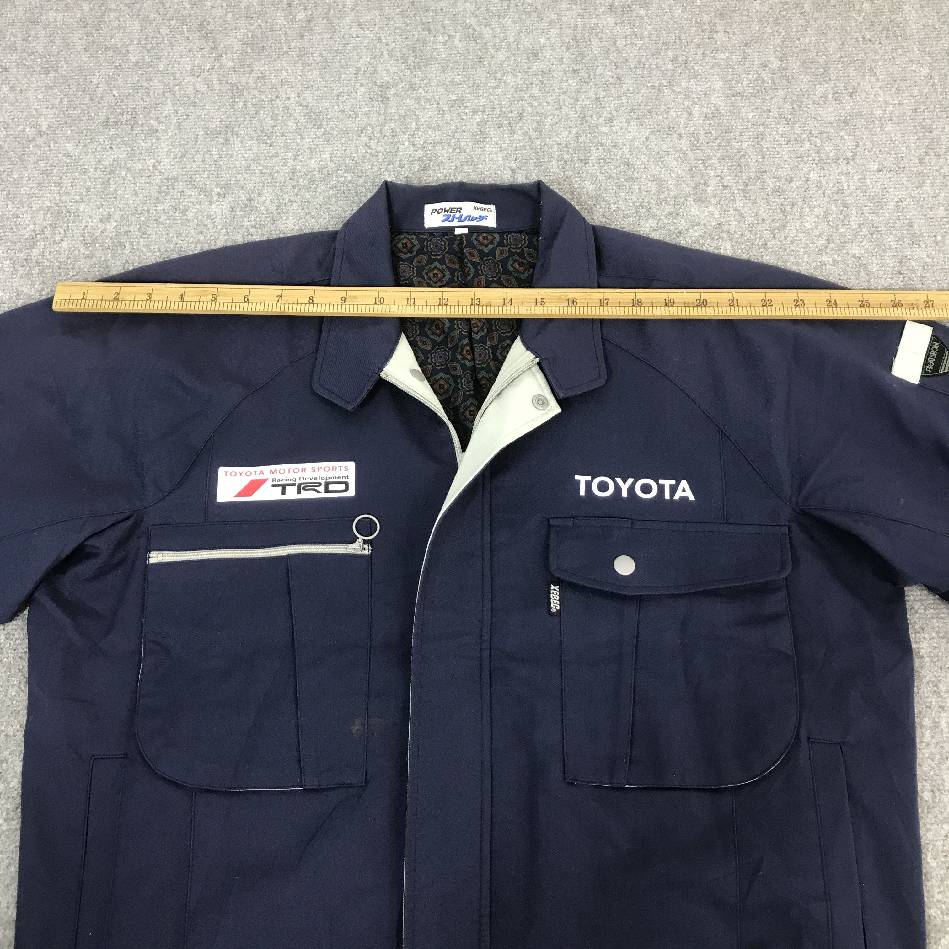 Japanese Brand TOYOTA TRD RACING MOTORSPORT CUSTOM JACKET Size US L / EU 52-54 / 3 - 6 Thumbnail