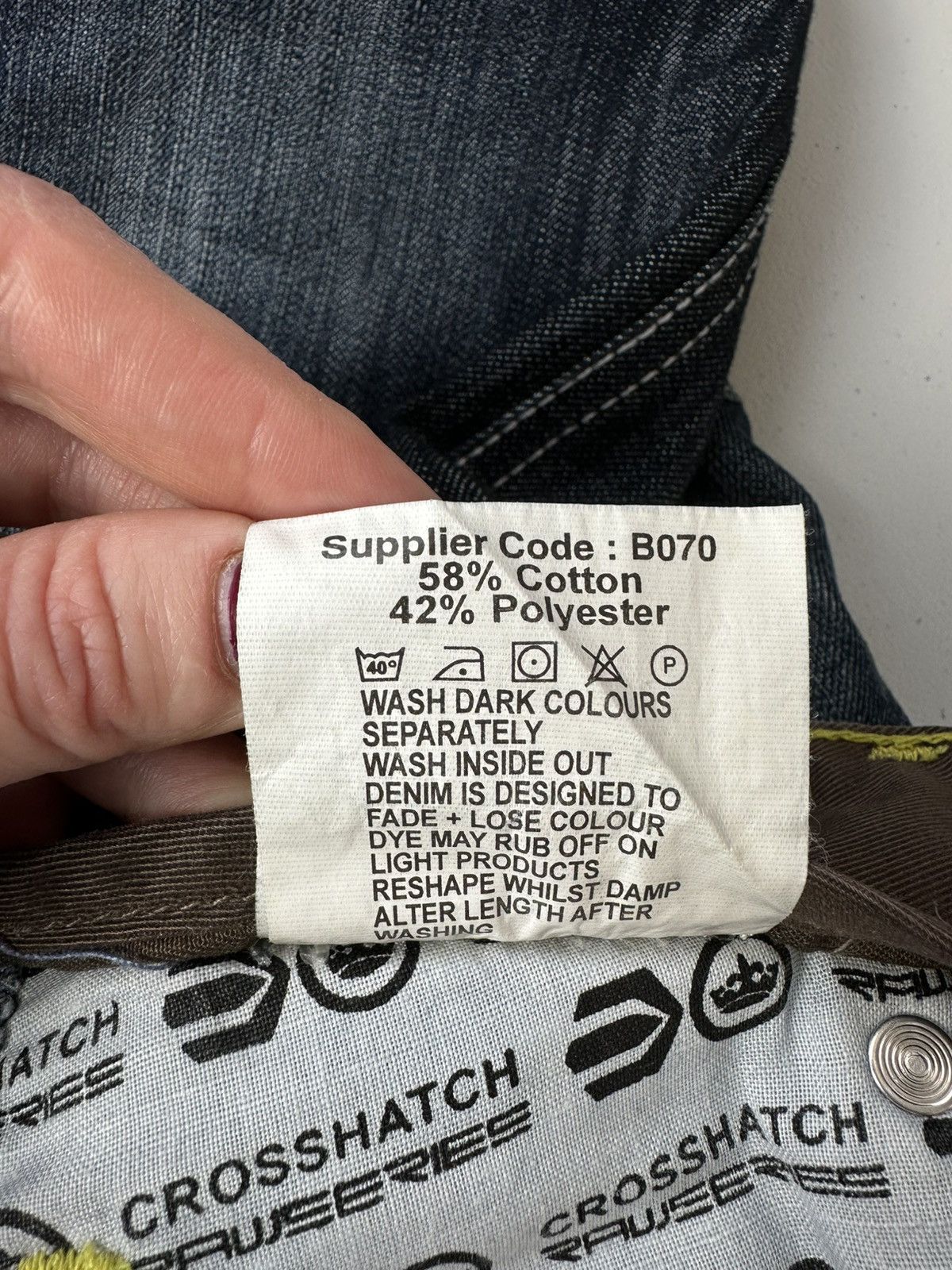 20471120 Y2k Vintage Baggy Jeans Avant Garde Size US 32 / EU 48 - 11 Thumbnail