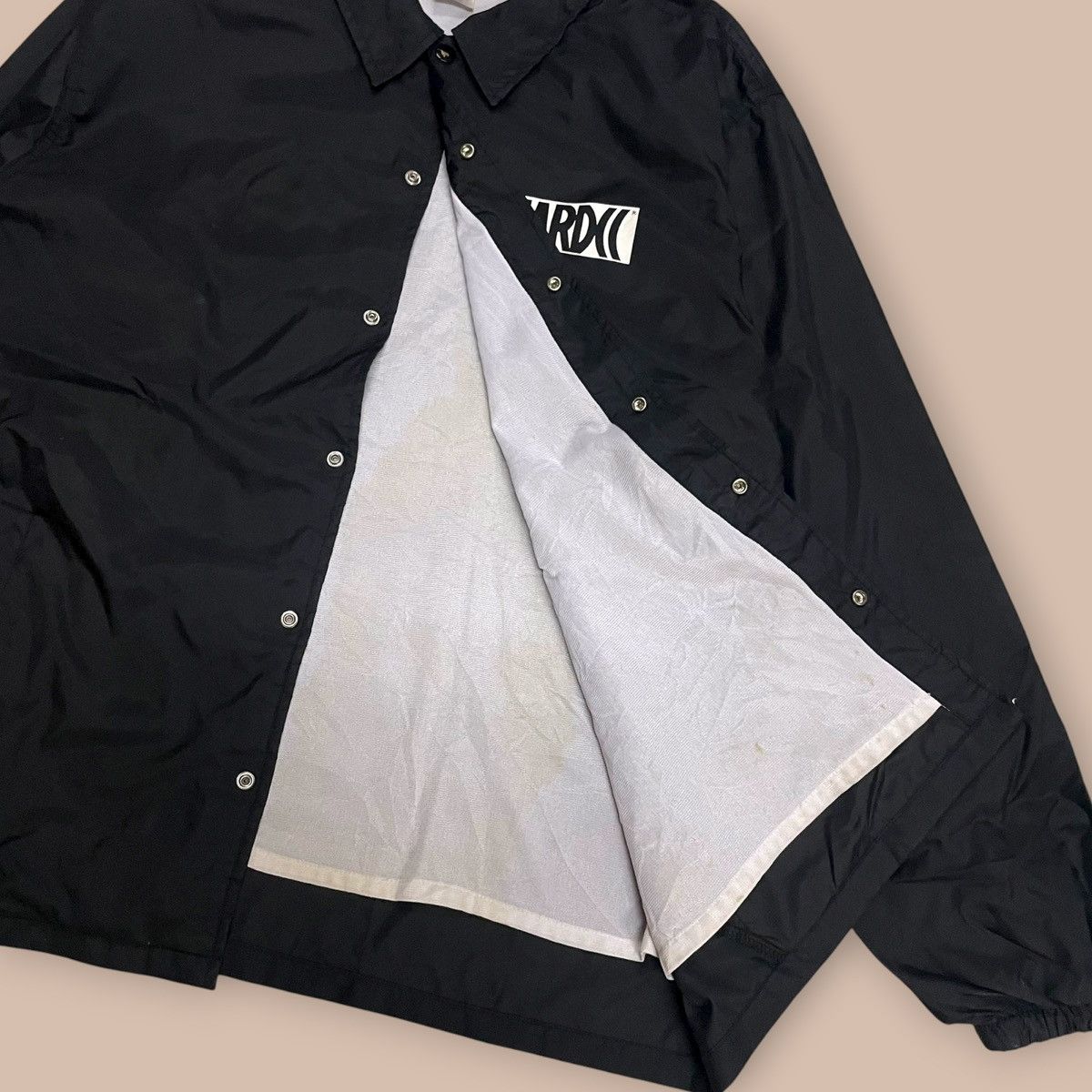 Japanese Brand HARDCORE CHOCOLATE HARDCC Nylon Coach Jacket 2020 Size US XL / EU 56 / 4 - 11 Thumbnail
