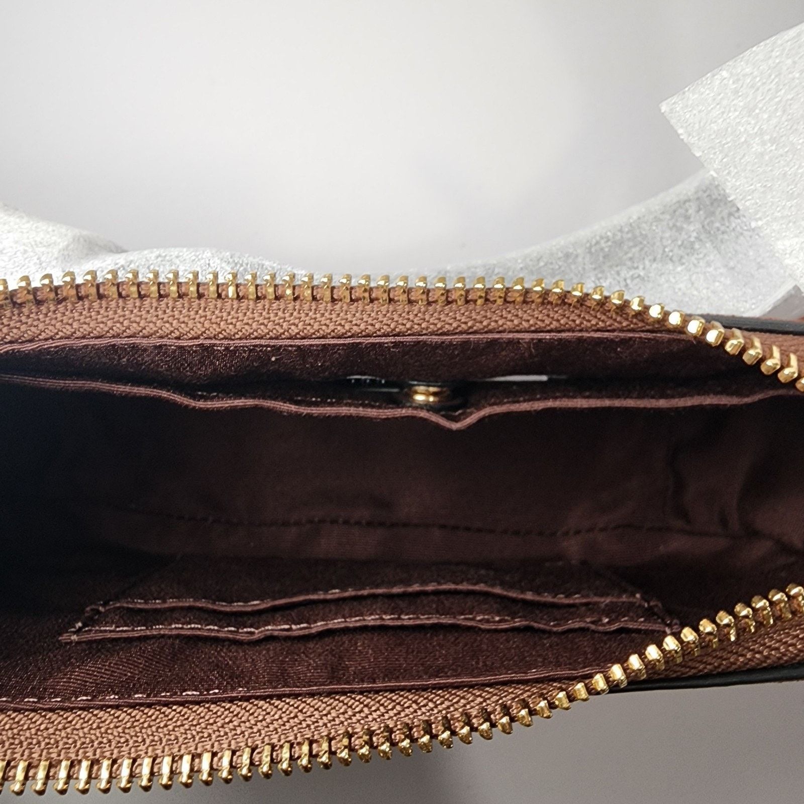 Coach Coach CCE42 Teri Mini Crossbody Handbag Suede Vintage Brown Size ONE SIZE - 6 Thumbnail