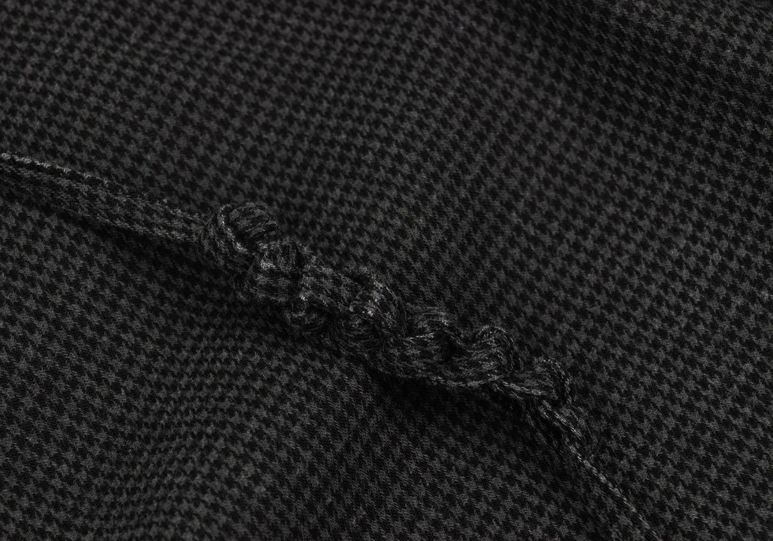 Yohji Yamamoto Yohji Yamamoto Cotton Houndstooth Pants Charcoal Size US 32 / EU 48 - 10 Thumbnail