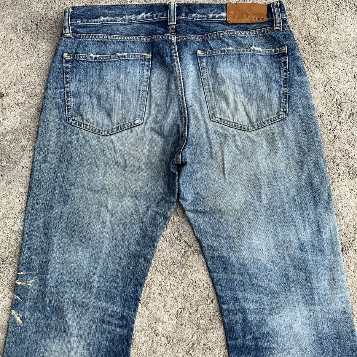 Undercover × Uniqlo Vintage Y2K Uniqlo Japanese Paint Distressed Denim Jeans W35 Size US 35 - 11 Thumbnail
